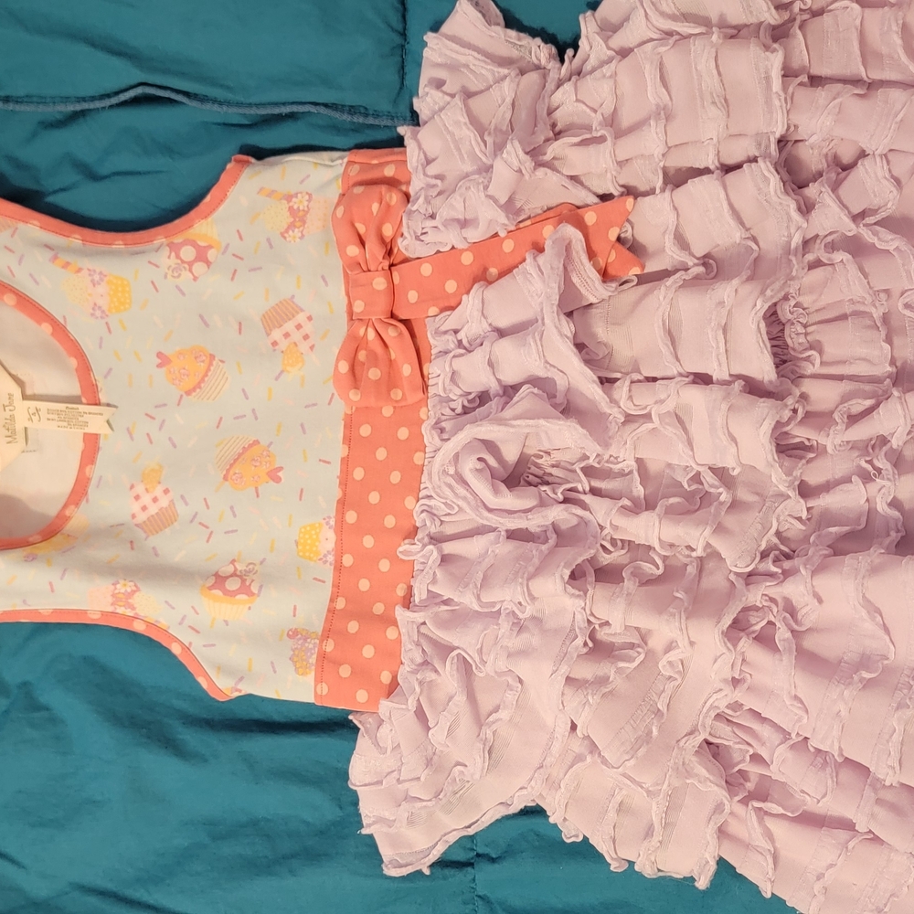 Adorable Cupcake Dress with Ruffled Skirt
